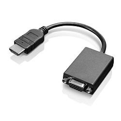 Foto van Lenovo 0b47069 adapter [1x hdmi-stekker - 1x vga-bus] zwart