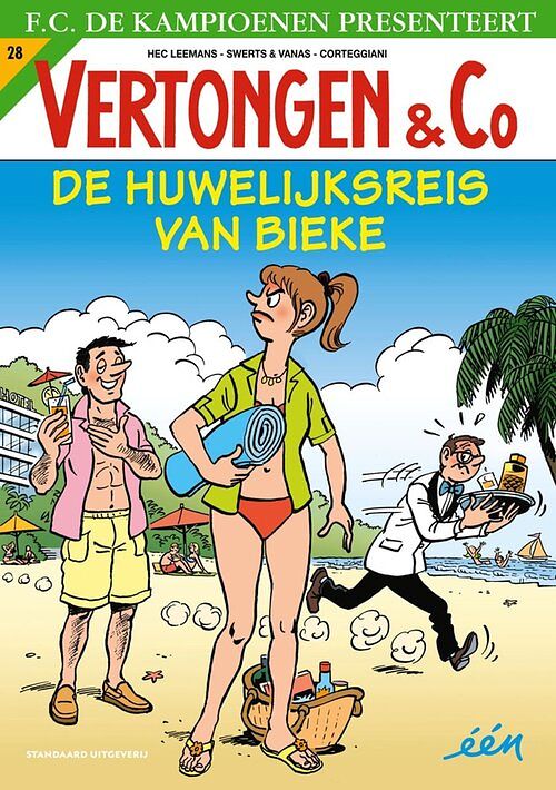 Foto van Vertongen & co 28 - de huwelijksreis van bieke - hec leemans - paperback (9789002260001)