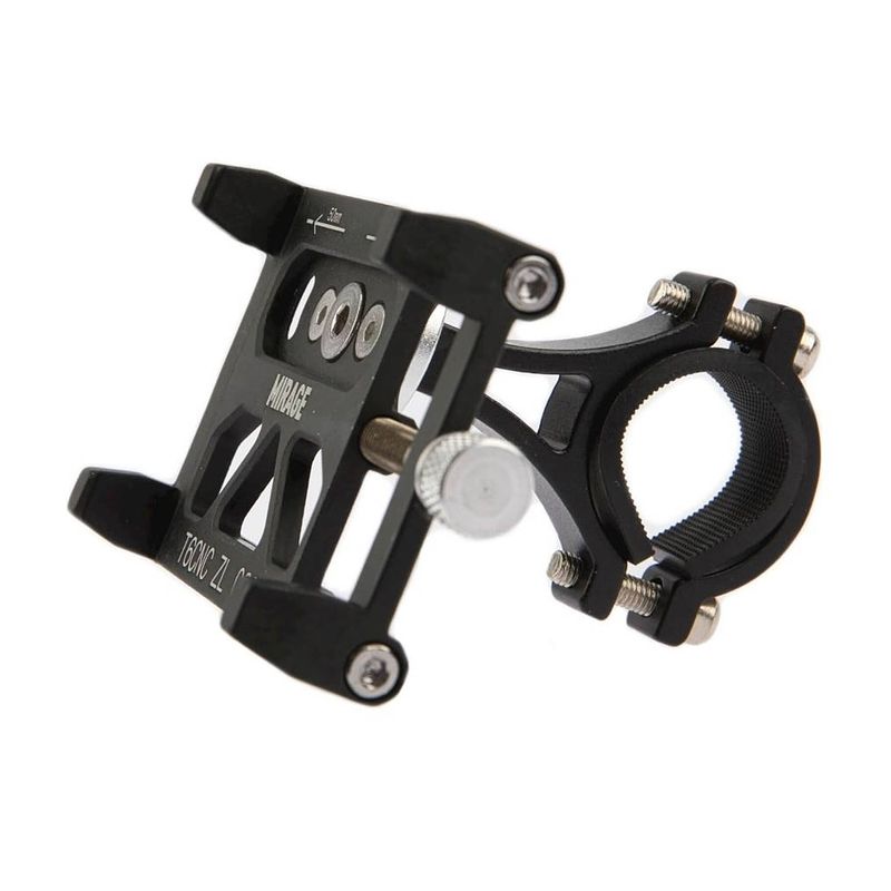 Foto van Mirage telefoonhouder bracket zwart 7 cm