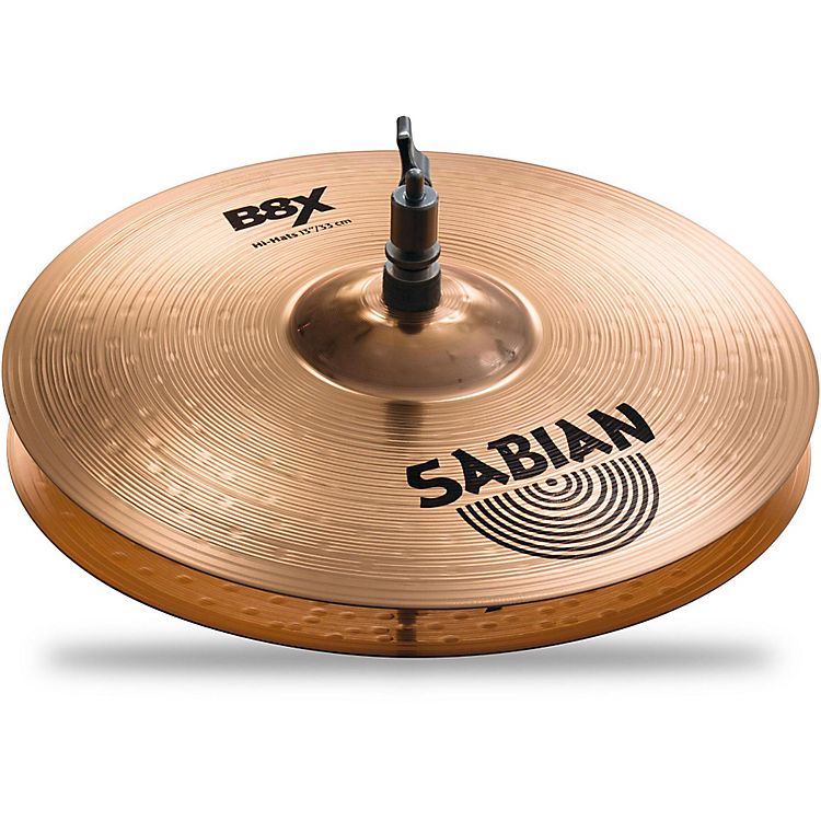 Foto van Sabian b8x 13 inch hi-hat