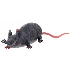 Foto van Johntoy rat animal world 30 cm zwart