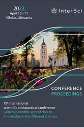 Foto van Conference proceedings - xv international scientific and practical conference "general scientific approaches to knowledge in the different sciences" - inter sci - ebook