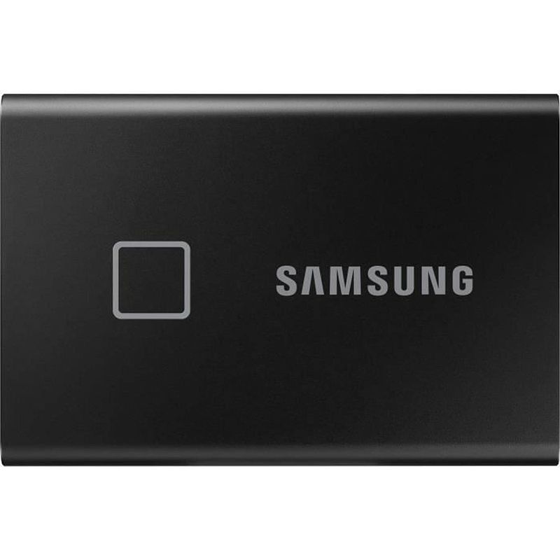 Foto van Samsung portable ssd t7 touch 500gb externe ssd zwart