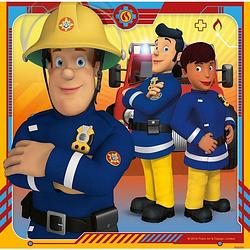 Foto van Ravensburger - puzzels 3x49 stukjes onze held sam de brandweerman