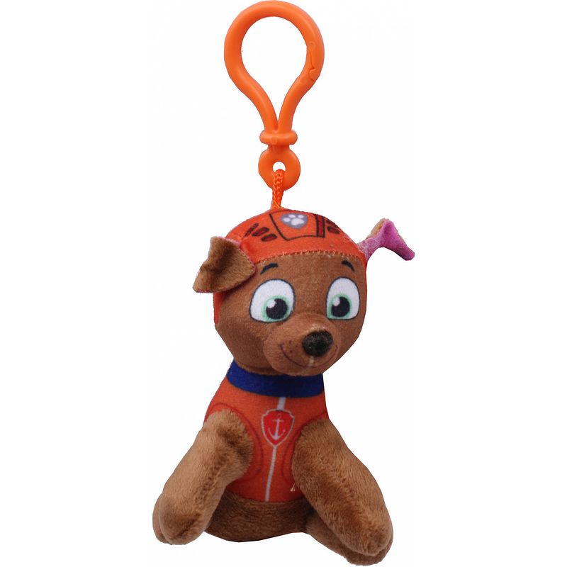 Foto van Nickelodeon sleutelhanger paw patrol zuma 10 cm bruin/oranje