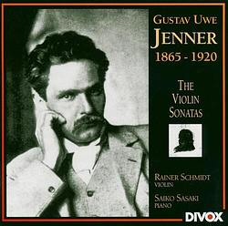 Foto van Jenner: the 3 violin sonatas - cd (7619913298065)