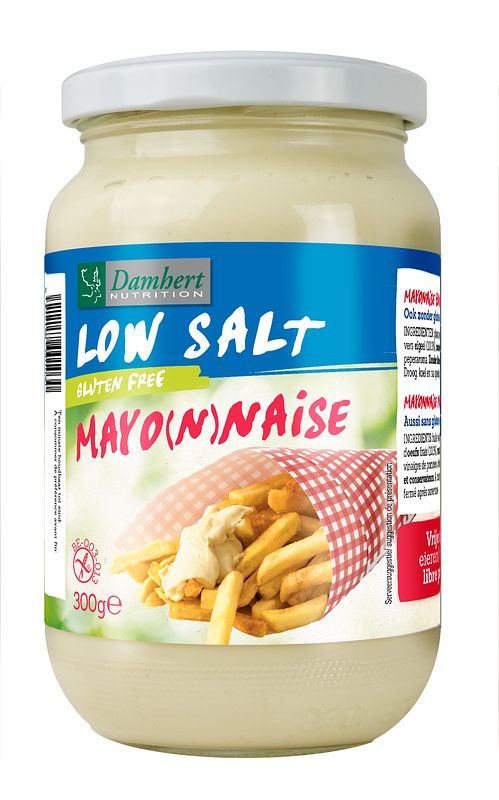 Foto van Damhert low salt mayonaise glutenvrij