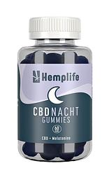 Foto van Hemplife cbd + melatonine nacht gummies