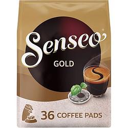 Foto van Senseo gold koffiepads 36 stuks 250g bij jumbo