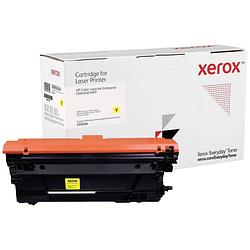 Foto van Xerox everyday toner single vervangt hp 646a (cf032a) geel 11250 bladzijden compatibel toner