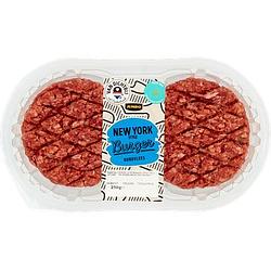 Foto van 1+1 gratis | jumbo new york style burger 250g aanbieding bij jumbo