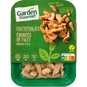 Foto van Garden gourmet vegan filet pieces 160g bij jumbo