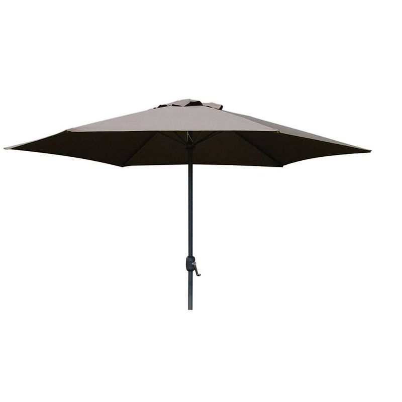 Foto van Pimxl parasol luxe 6-ribs 300cm taupe