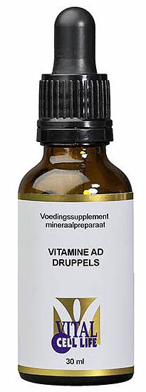 Foto van Vital cell life vitamine ad druppels