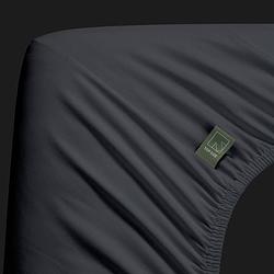 Foto van Beddinghouse dutch design jersey stretch split-topper hoeslaken grijs-2-persoons (140/160x200/220 cm)