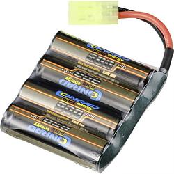 Foto van Conrad energy nimh accupack 4.8 v 800 mah aantal cellen: 4 side by side mini-tamiya-stekker