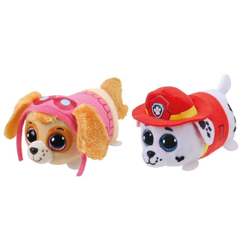 Foto van Ty - knuffel - teeny paw patrol - sky & marshal