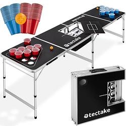 Foto van Tectake® - bierpongtafel brew battle - incl 100 bekers en 6 ballen