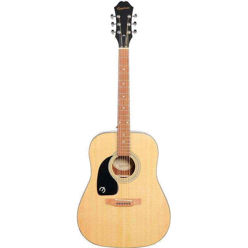 Foto van Epiphone songmaker dr-100 natural lh linkshandige westerngitaar