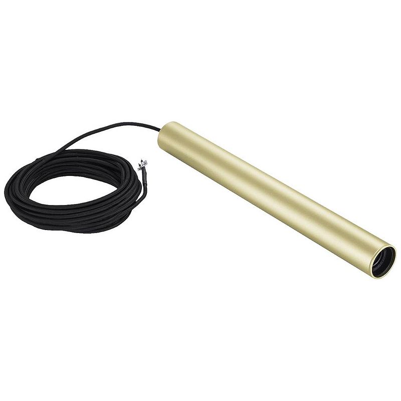 Foto van Slv fitu 1002564 hanglamp e27 60 w goud