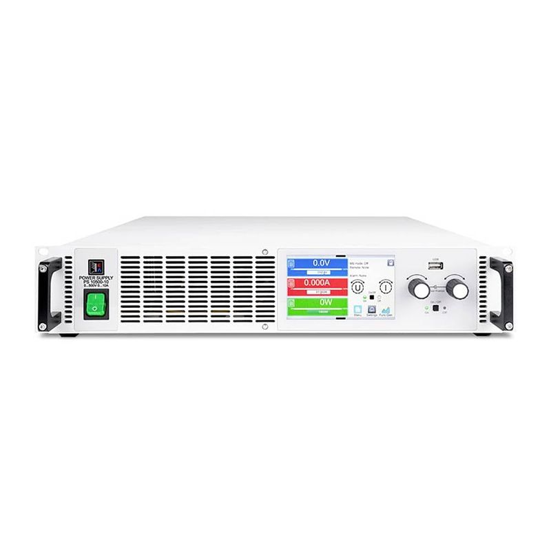 Foto van Ea elektro automatik ea-ps 10080-60 2u labvoeding, regelbaar 0 - 80 v/dc 0 - 60 a 1500 w usb, ethernet, analoog, usb-host