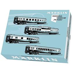 Foto van Märklin 40851 h0 4-delige set tee rheingold rijtuigen van de db (mhi)