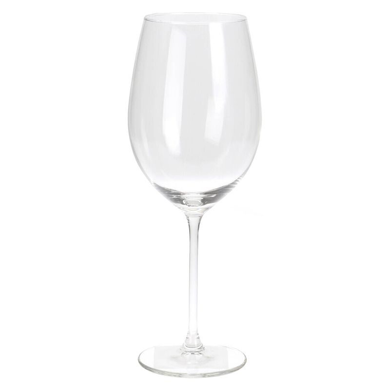 Foto van Set van 4x stuks wijnglazen - glas - 540 ml - wijnglazen