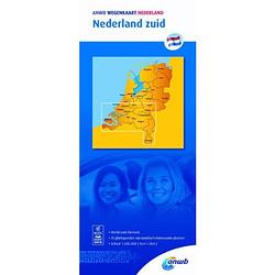 Foto van Nederland zuid 1:200000 - anwb wegenkaart