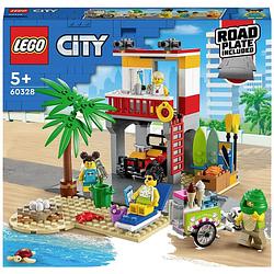 Foto van Lego city strandwachter uitkijkpost - 60328