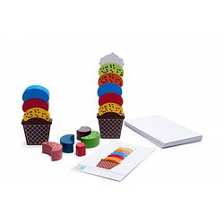Foto van Bs toys ijs creaties multicolor 47 x 11,4 x 47 cm 55 stuks
