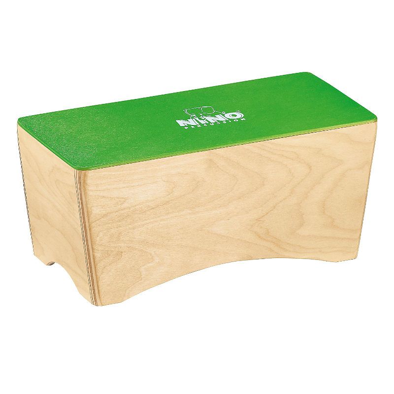 Foto van Nino percussion nino931gr bongo-cajon groen speelvlak