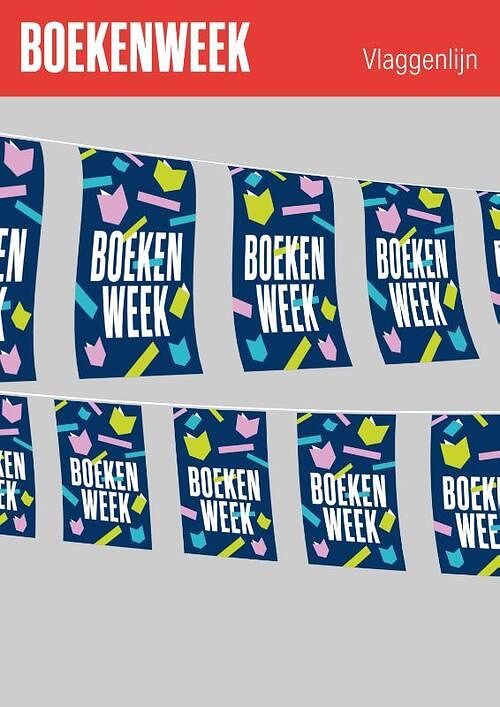 Foto van Boekenweek 2024 vlaggenlijn - pakket (9789059654242)