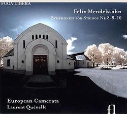 Foto van Mendelssohn: symphonies for strings nr 8-9-10 - cd (5400439005594)