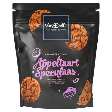 Foto van Van delft krokante koeken appeltaart speculaas 200g bij jumbo