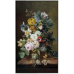Foto van Schilderij bloemen - multikleur - 118x70 cm - leen bakker