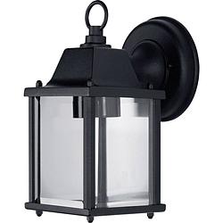 Foto van Ledvance endura® classic lantern l 4058075206625 buitenlamp (wand) led e27 zwart