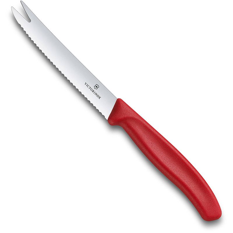 Foto van Victorinox swissclassic kaasmes - 11cm - rood