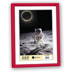 Foto van Zep - kunststof fotolijst ""new easy"" rood voor foto formaat 30x40 - kr5