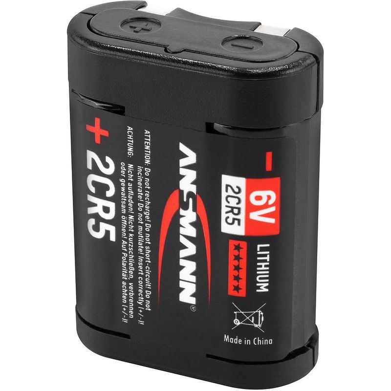 Foto van Ansmann 2cr5 2cr5 fotobatterij lithium 6 v 1 stuk(s)