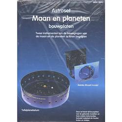 Foto van Astroset maan en planeten bouwplaten