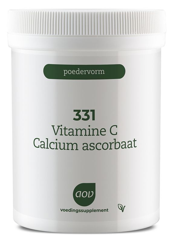 Foto van Aov 331 vitamine c calcium ascorbaat poeder 250gr