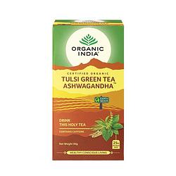 Foto van Organic india tulsi green tea