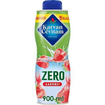 Foto van Karvan cevitam aardbei zero 900ml bij jumbo