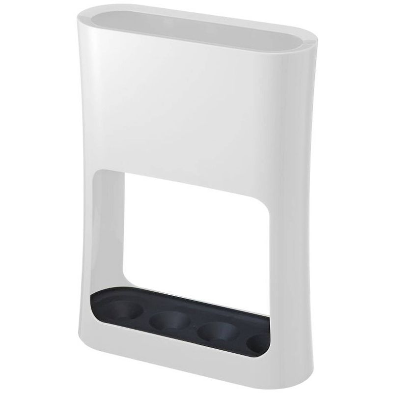 Foto van Yamazaki umbrella stand - oval - white