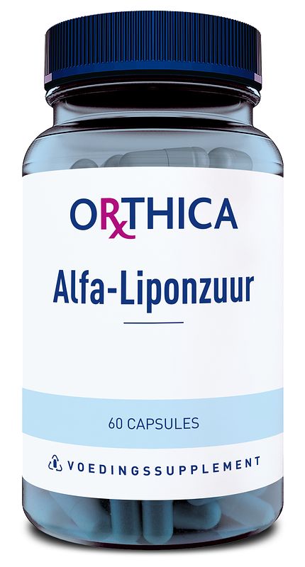 Foto van Orthica alfa liponzuur capsules