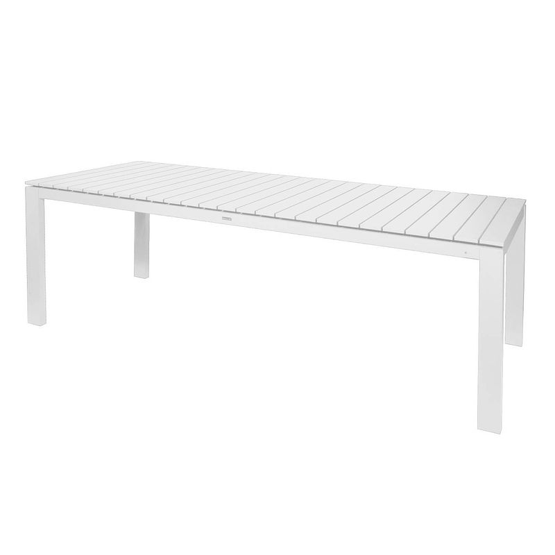 Foto van Morris table 220x90x75 cm alu white