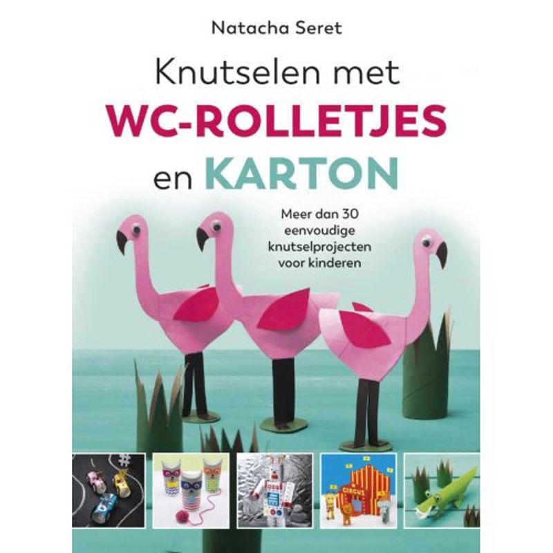 Foto van Knutselen met wc rolletjes en karton