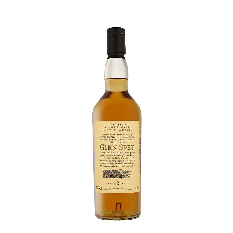 Foto van Glen spey 12 years - flora & fauna 70cl whisky