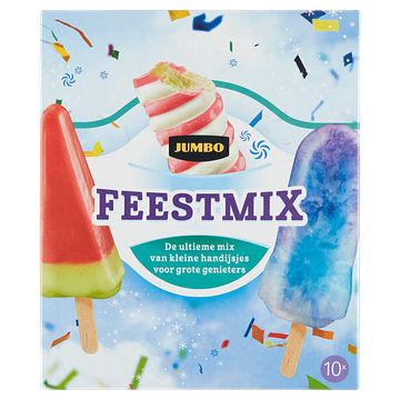 Foto van Jumbo feestmix ijslollies 10 stuks