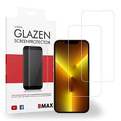 Foto van 2-pack bmax iphone 13 pro screenprotector - glass - 2.5d